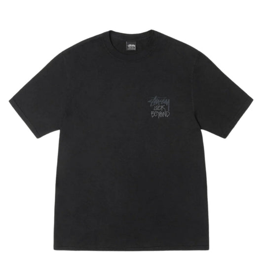 Stussy Tee Look Beyond Pigment Dyed (BLACK)