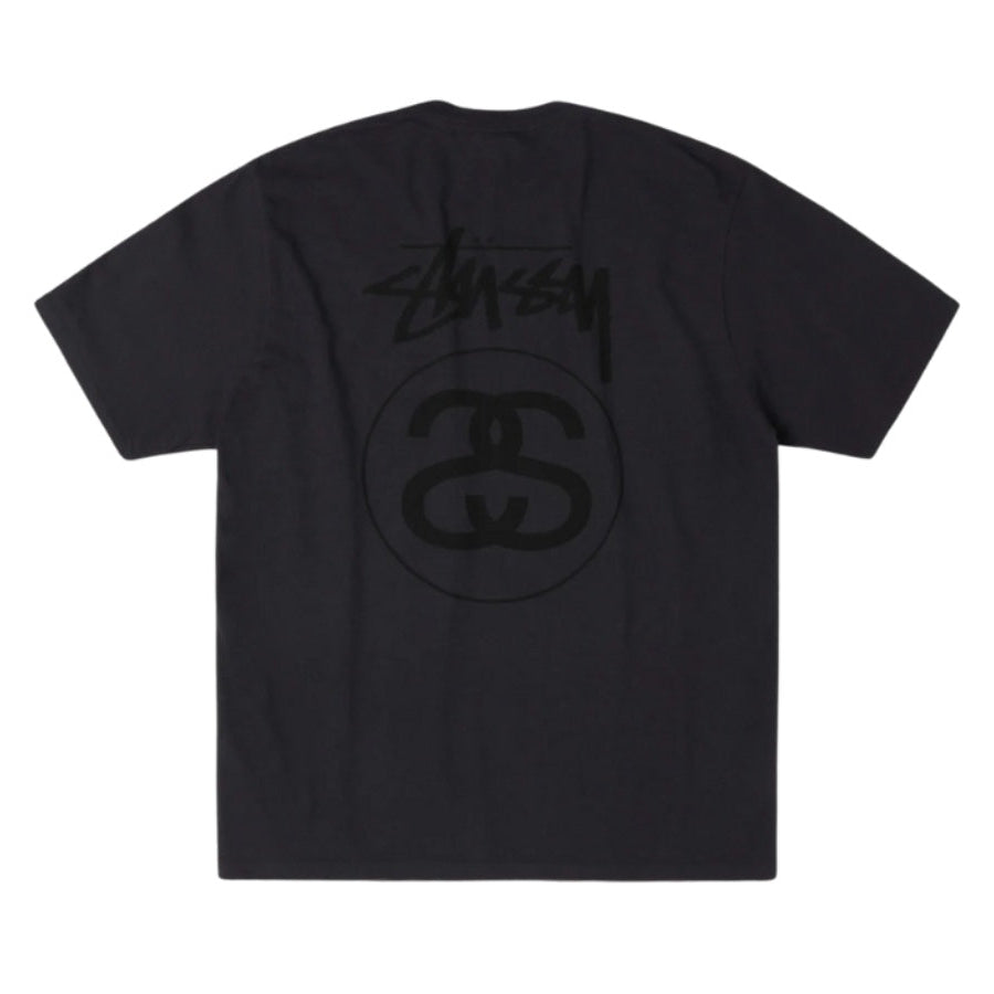 Stussy T恤 库存链接 颜料染色（褪色黑）