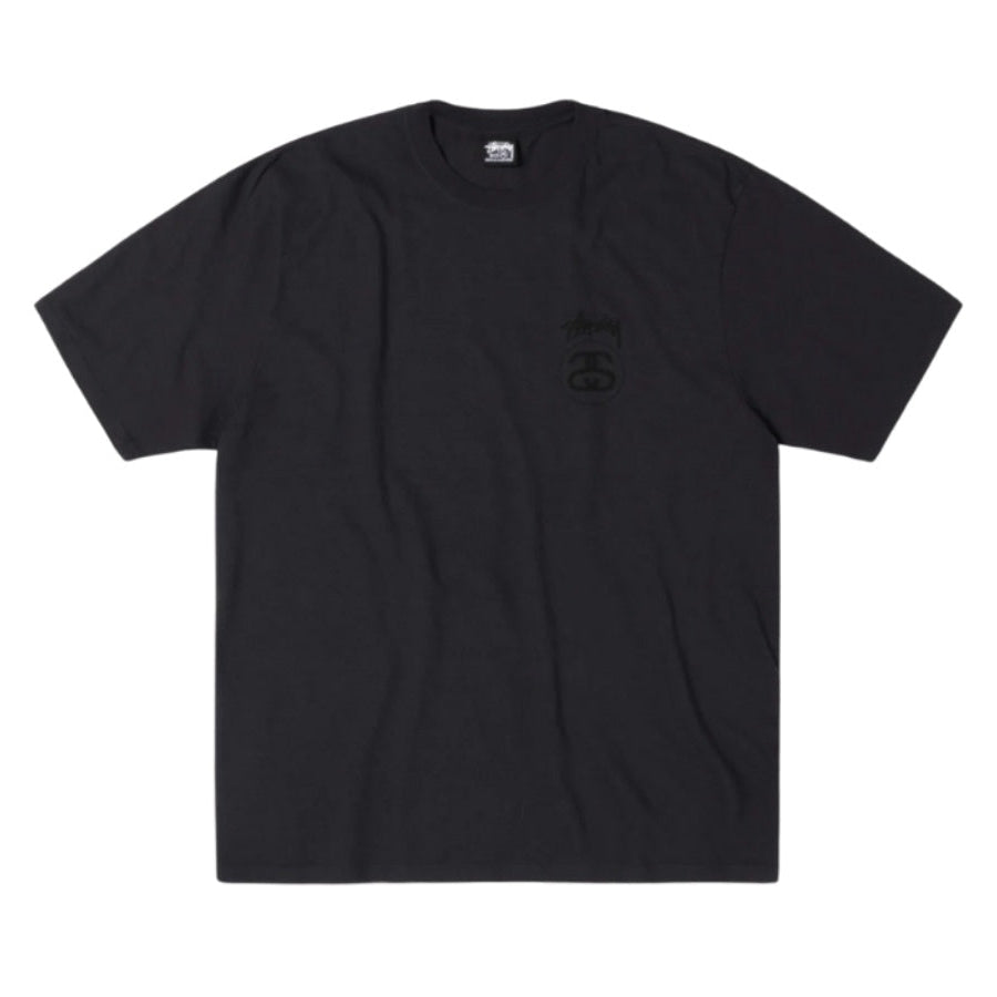 Stussy T恤 库存链接 颜料染色（褪色黑）