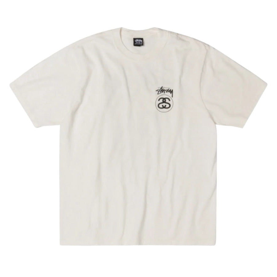 Stussy Tee Stock link Pigment Dyed (NATURAL)