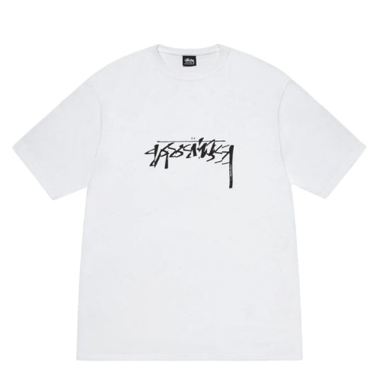 Stussy Tee Sliced (WHITE)