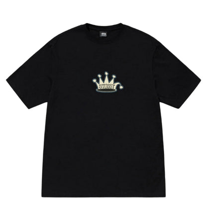 Stussy Tee King Crown (BLACK)