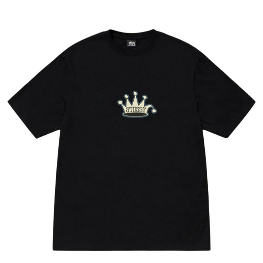 Stussy Tee King Crown (BLACK)