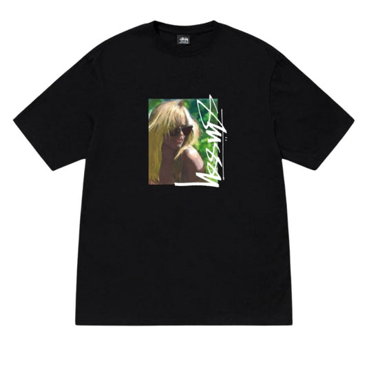 Stussy T 恤 Laura（黑色）