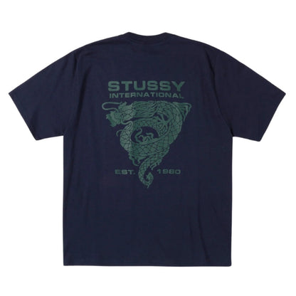 Stussy Tee Dragon (NAVY)