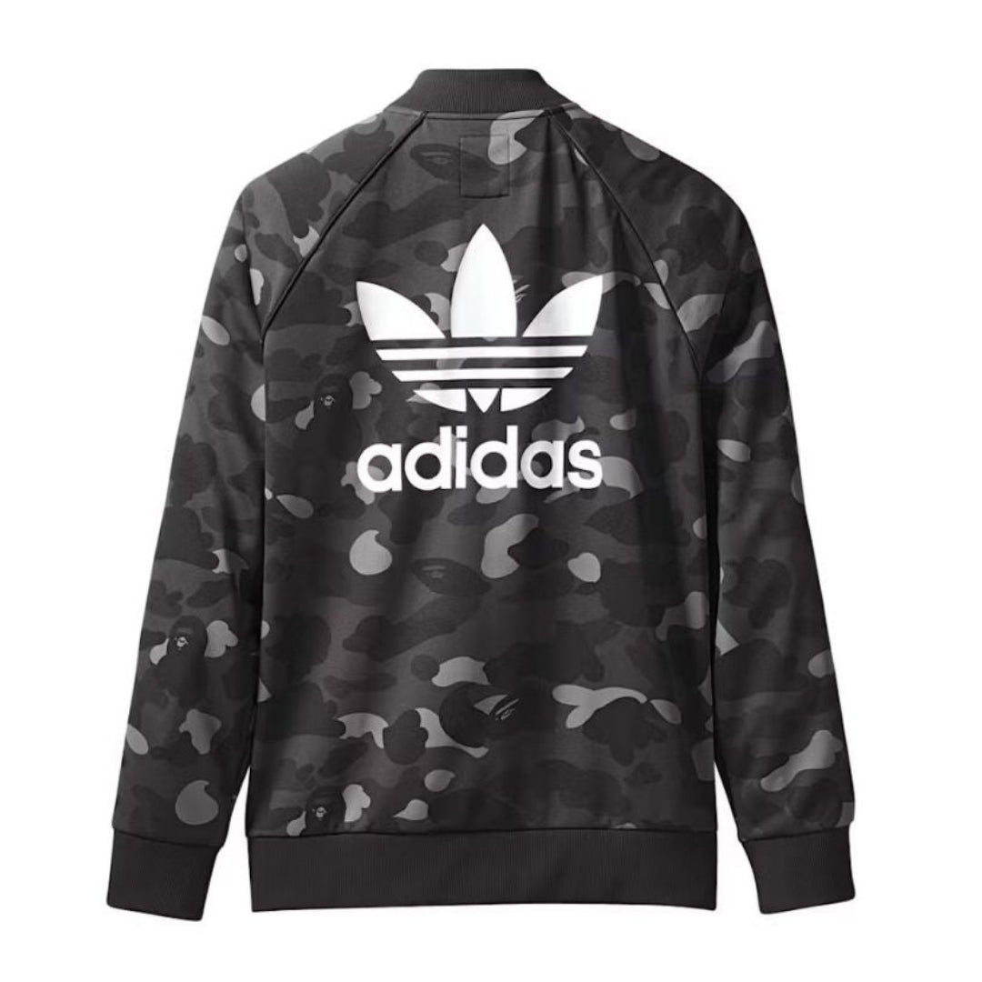 BAPE X adidas adicolor Track Top (CINDER)