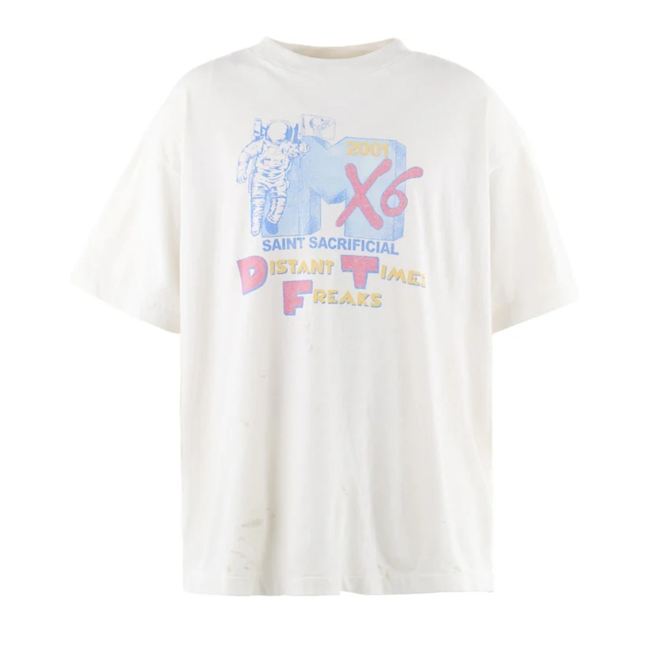 Saint Michael X Sean Wotherspoon Astronaught Tee (VINTAGE WHITE)