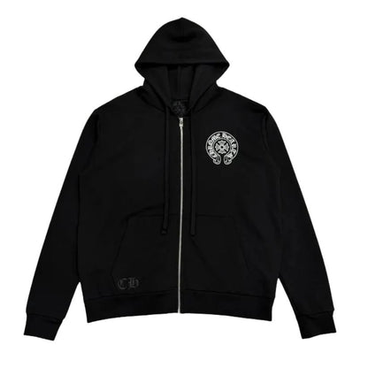 Chrome Hearts Manchester Exclusive Zip Up Hoodie (BLACK)