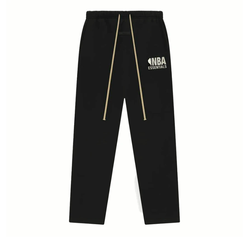 FOG – ESSENTIALS X NBA Relaxed Sweatpants SS25 (BLACK)