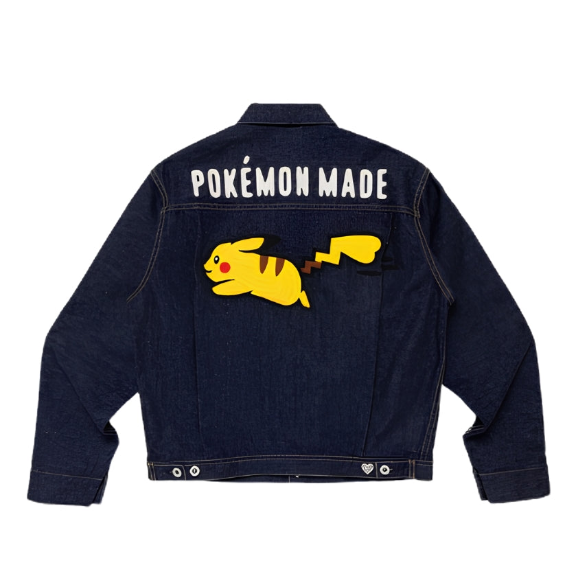 Human Made x Pokemon Made Denim Jacket (INDIGO)