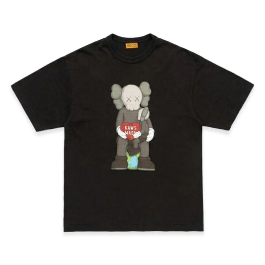 Human Made X KAWS Made 图案T恤 曼谷门店限定款 (黑色)