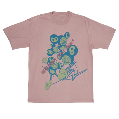 Travis Scott x Fragment x Murakami The Dawn Tee (PINK)