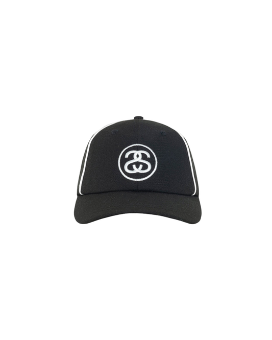 Stussy Low Profile Constrast Piping Strapback (BLACK)