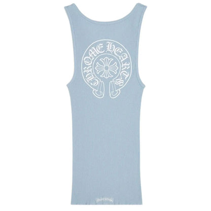 Chrome Hearts Baby Blue Rib Tank (BLUE)