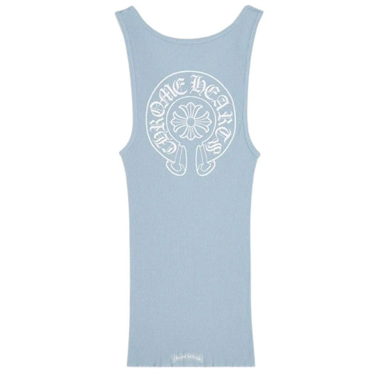 Chrome Hearts Baby Blue Rib Tank (BLUE)