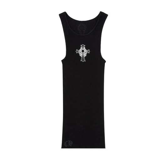 Chrome Hearts Hairy Cross Rib Tank (BLACK)