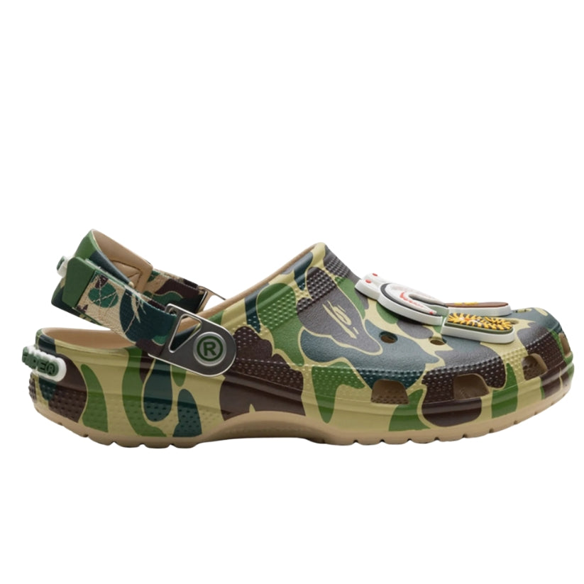 Crocs Classic Clog X BAPE ABC Camo (GREEN)