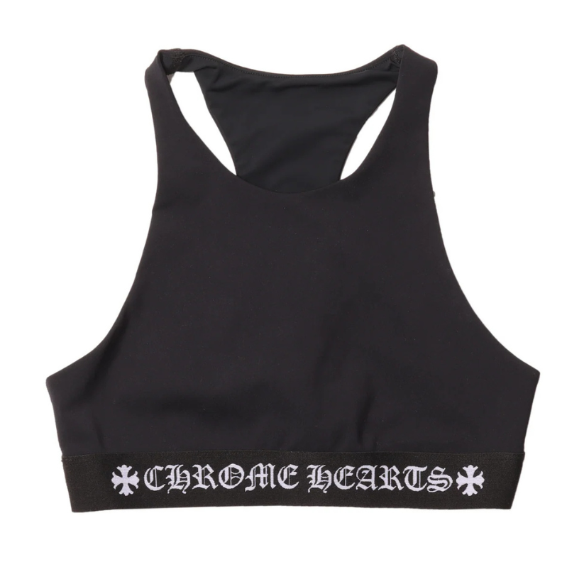 Chrome Hearts Sports Bra (BLACK)
