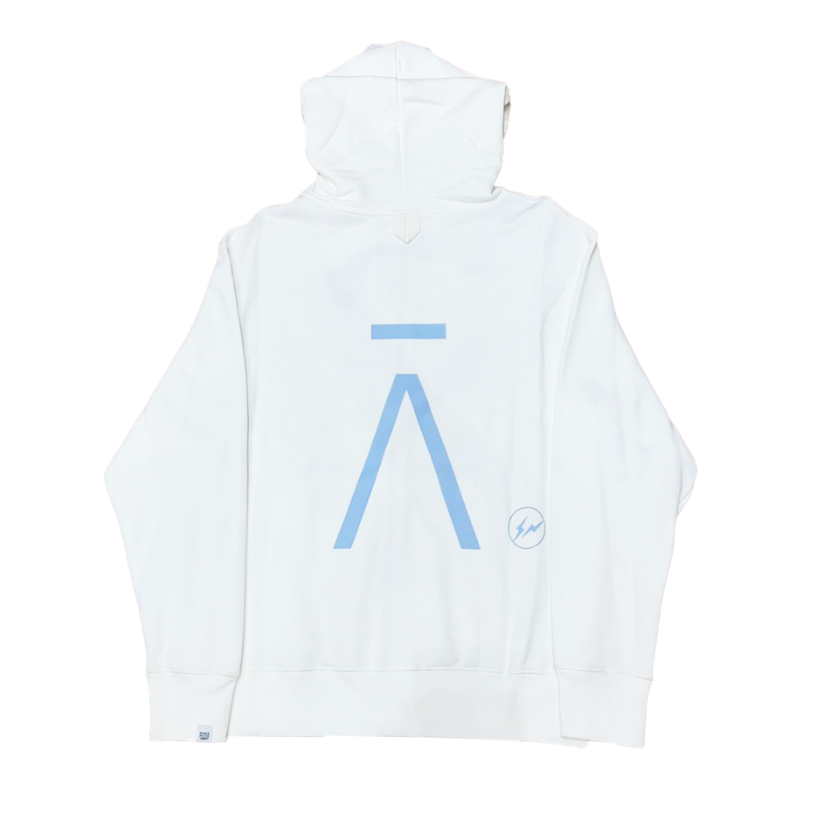 Peace Piece (Frgmt) Zip Hoodie White