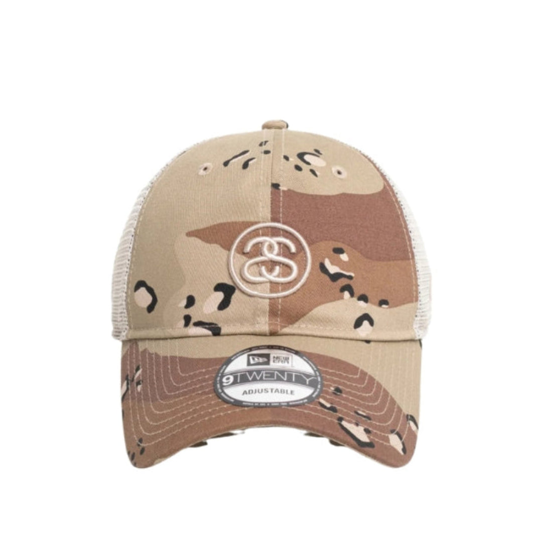 Stussy X New Era 9twenty SS Link Trucker (沙漠迷彩)