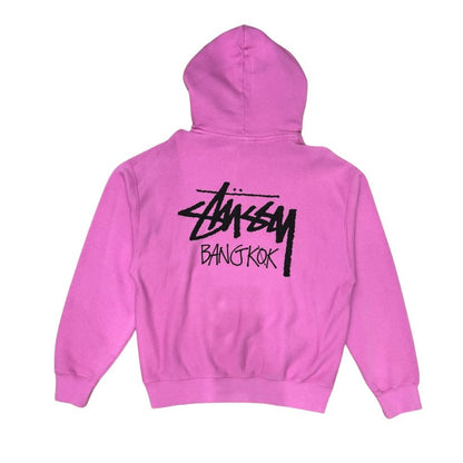 Stussy 曼谷连帽衫（粉色）