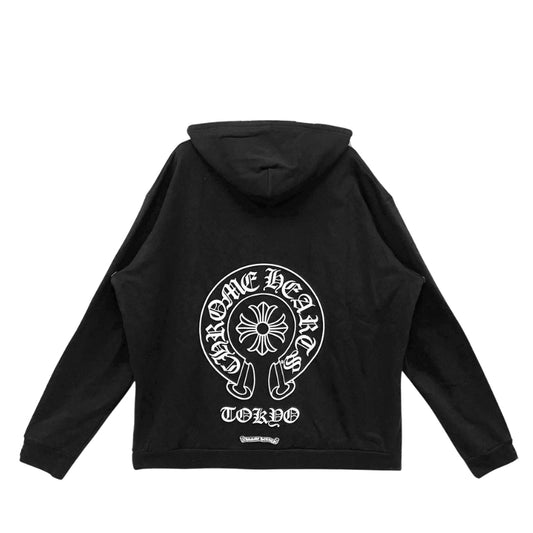 Chrome Hearts Tokyo Exclusive Horseshoe Zip Up Hoodie (BLACK)