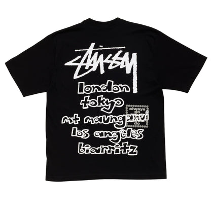 Stussy x Always Tee World Tour (BLACK)