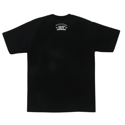 BAPE ABC Camo Japan Big Ape Head Tee (BLACK/BLUE)