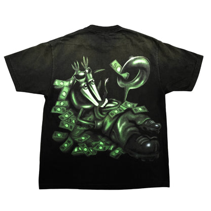 Travis Scott Cactus Jack x Spongebob Mr Krabs Tee (GREEN)