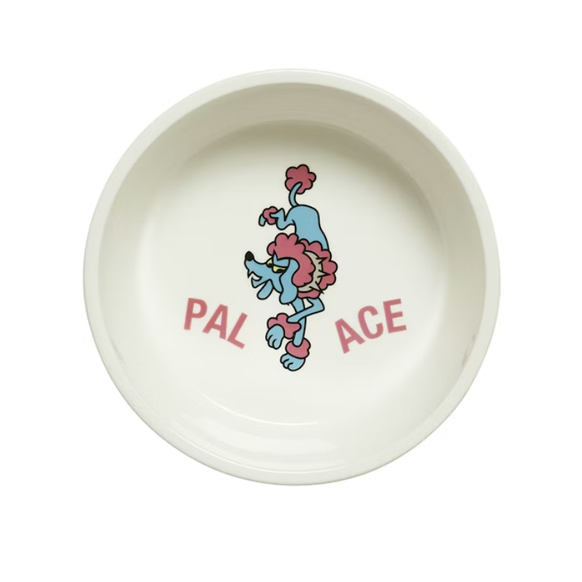 Palace POODLE DOG BOWL (WHITE)