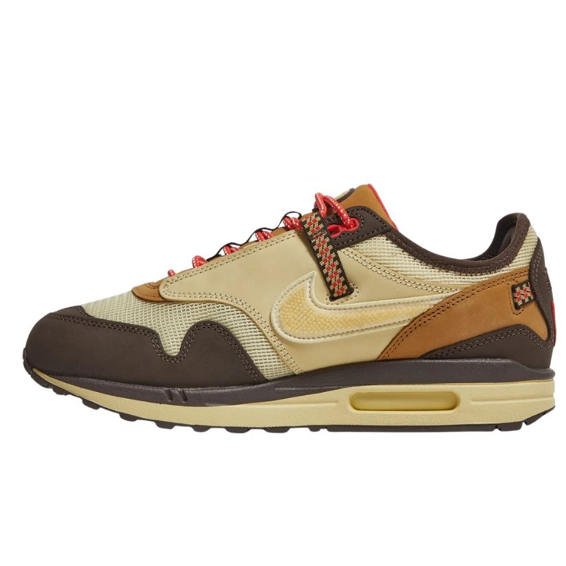 Nike Air Max 1 Travis Scott Cactus Jack (BAROQUE BROWN)