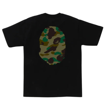 BAPE 1st Camo Big Ape Head Tee (BLACK/GREEN)
