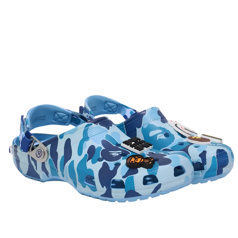 Crocs Classic Clog X BAPE ABC Camo (BLUE)