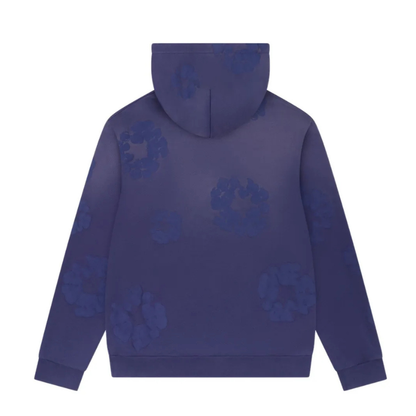 Denim Tears Mono Cotton Wreath Hoodie (WASHED BLUE)