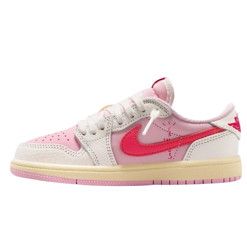 Nike Jordan 1 Retro Low OG SP x Travis Scott Tropical Pink (PS)