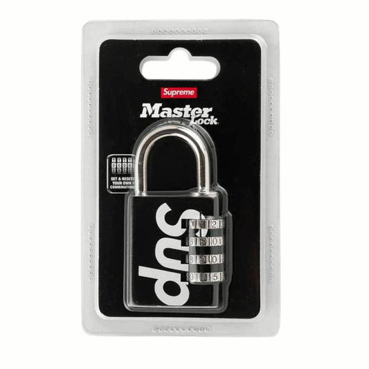 Supreme Masterlock Numeric Lock SS19 (BLACK)
