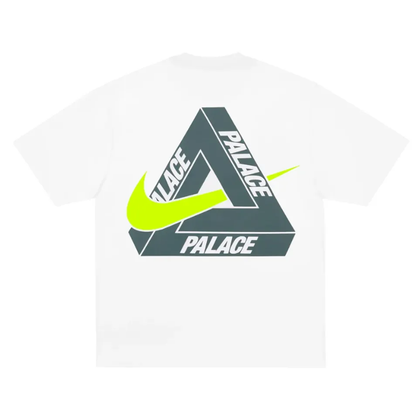 Palace x Nike Tri Swoosh T-Shirt (WHITE)