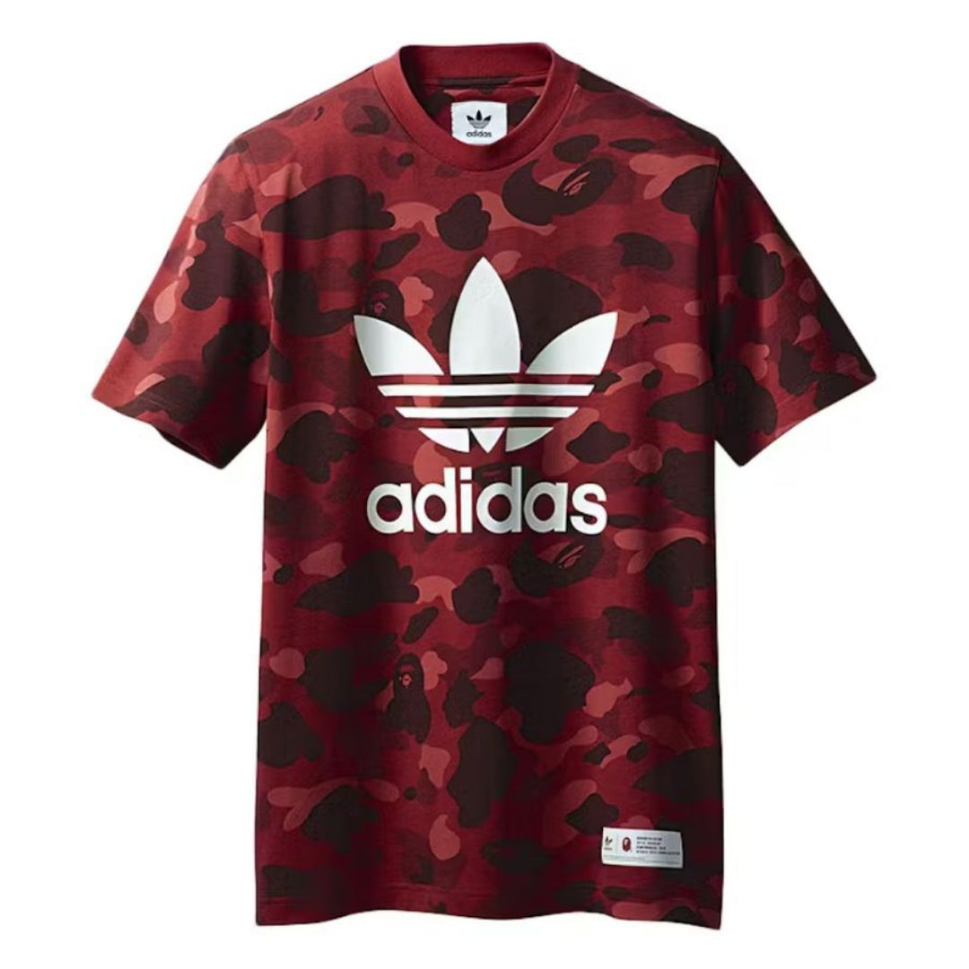 BAPE X adidas adicolor Tee (RAW RED)