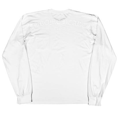 Chrome Hearts Pocket Crew L/S T-Shirt (WHITE/WHITE)