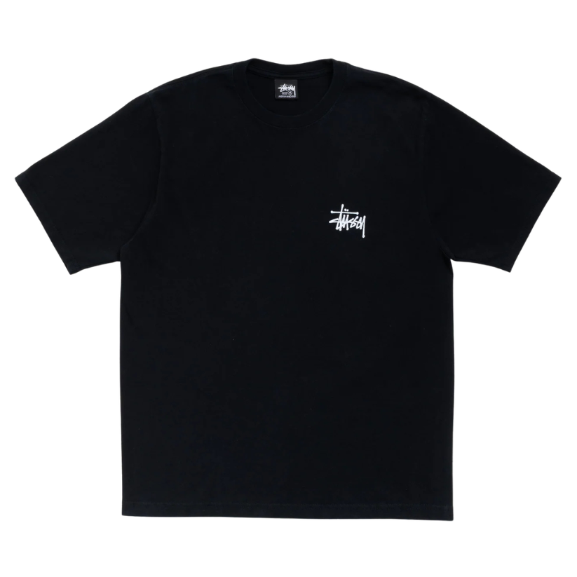 Stussy Tee Big Dog Stone Washed (BLACK)
