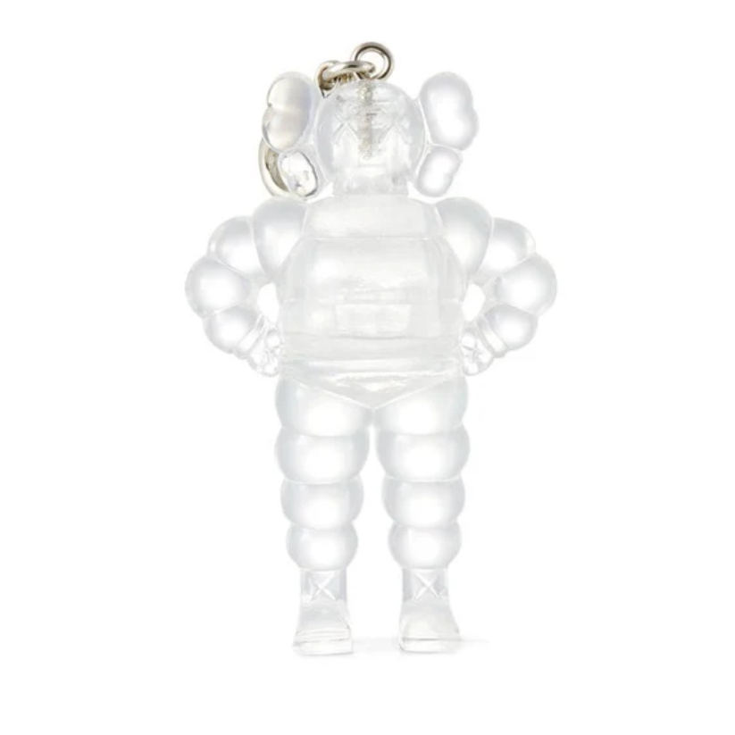 KAWS Tokyo First Chum Keychain Set (2021) Clear/White/Black/Yellow/Pink