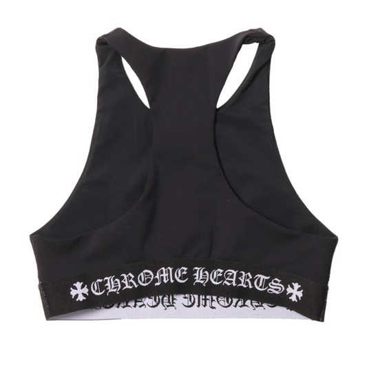 Chrome Hearts Sports Bra (BLACK)