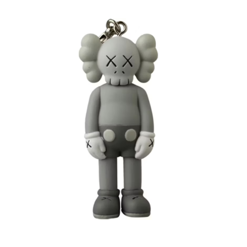 KAWS Tokyo First Companion Keychain Set (2021) Black/Brown/Grey