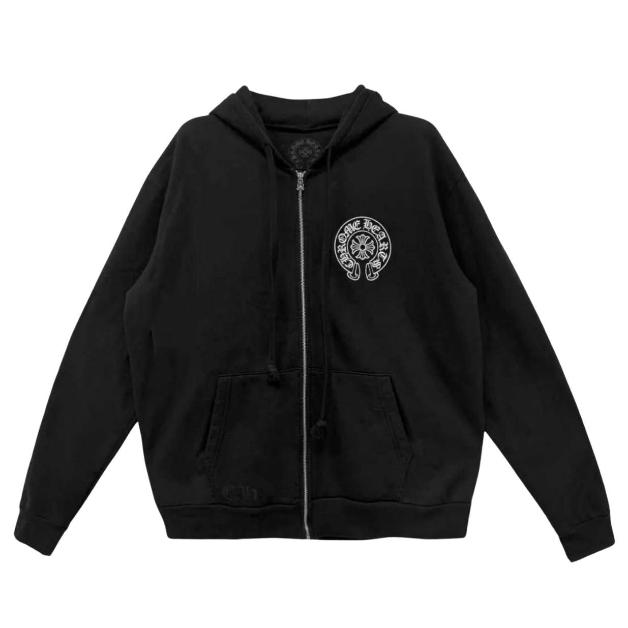 Chrome Hearts Osaka Exclusive Horseshoe Zip Up Hoodie (BLACK)