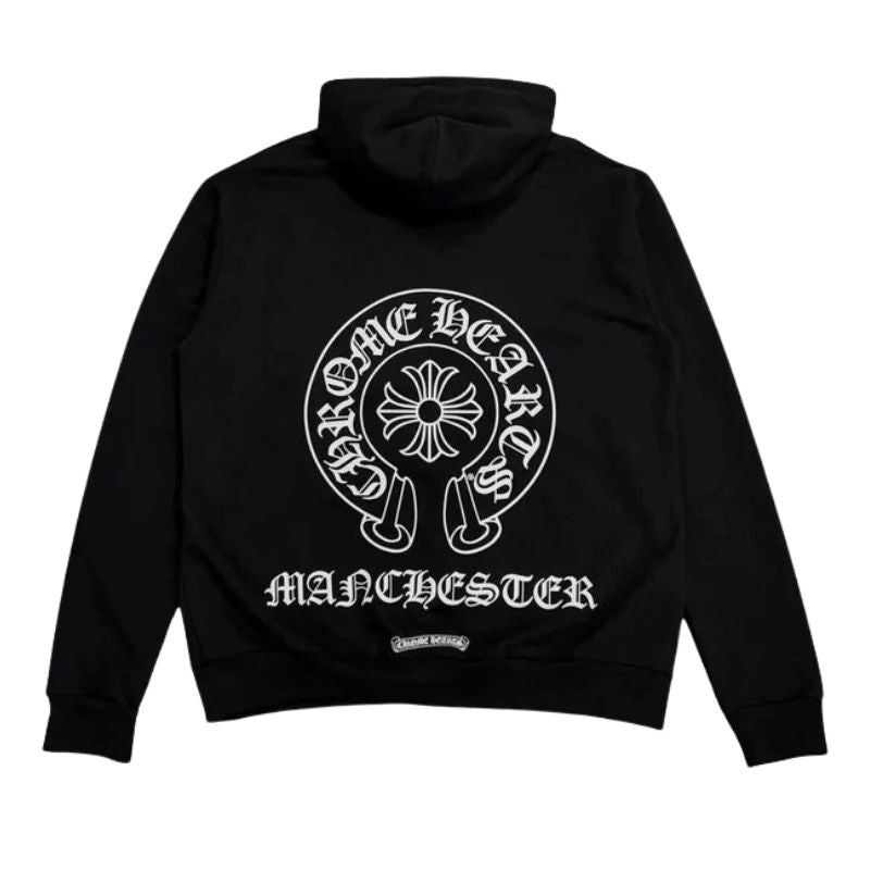 Chrome Hearts Manchester Exclusive Zip Up Hoodie (BLACK)