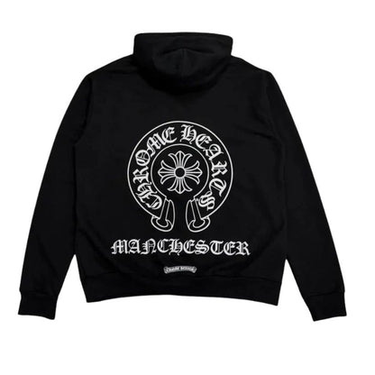 Chrome Hearts Manchester Exclusive Zip Up Hoodie (BLACK)