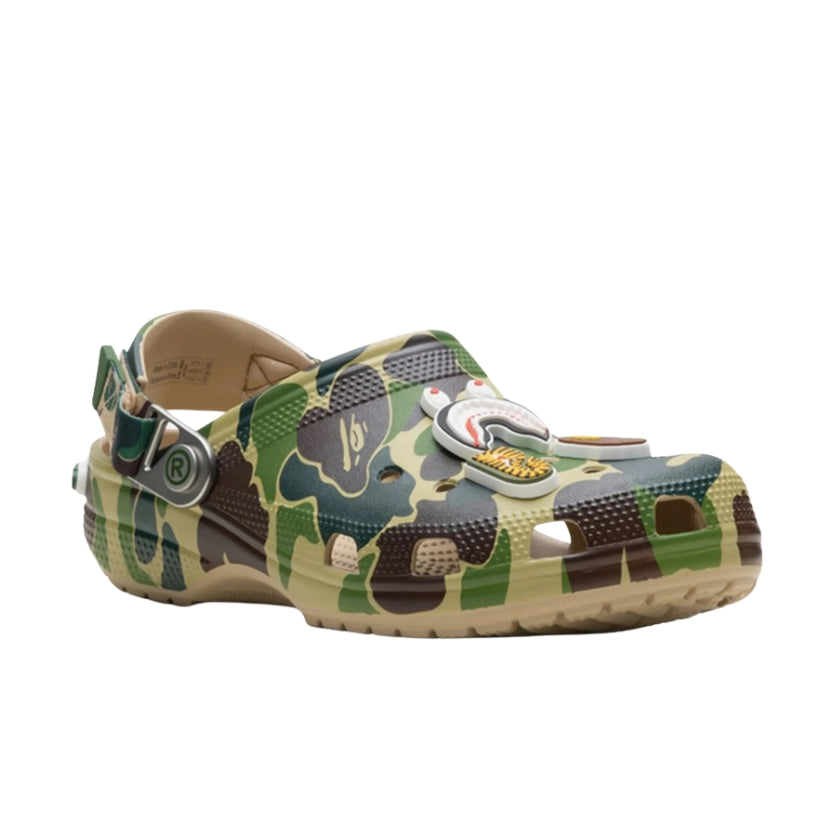 Crocs Classic Clog X BAPE ABC Camo (GREEN)