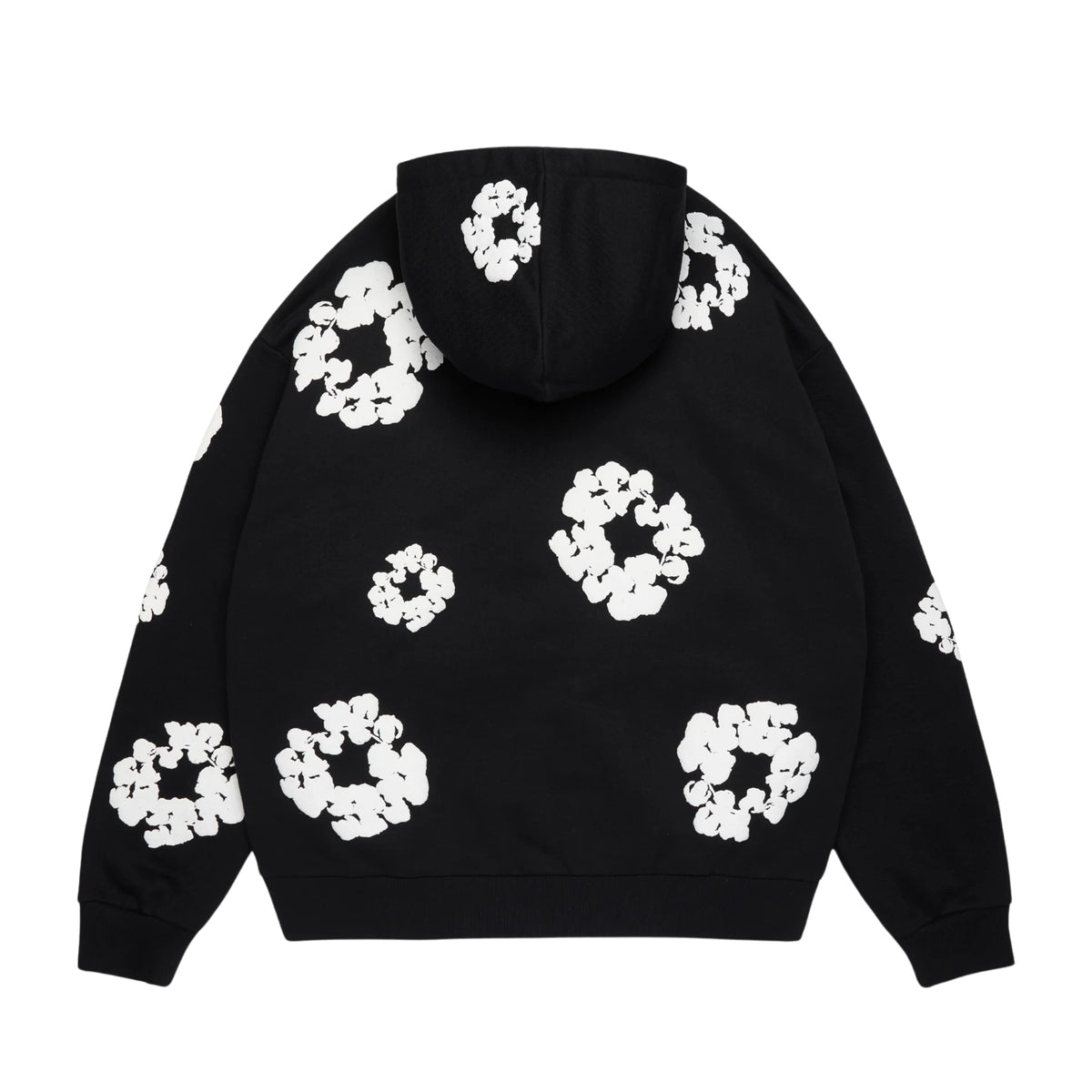 Denim Tears Cotton Wreath Hoodie (BLACK)