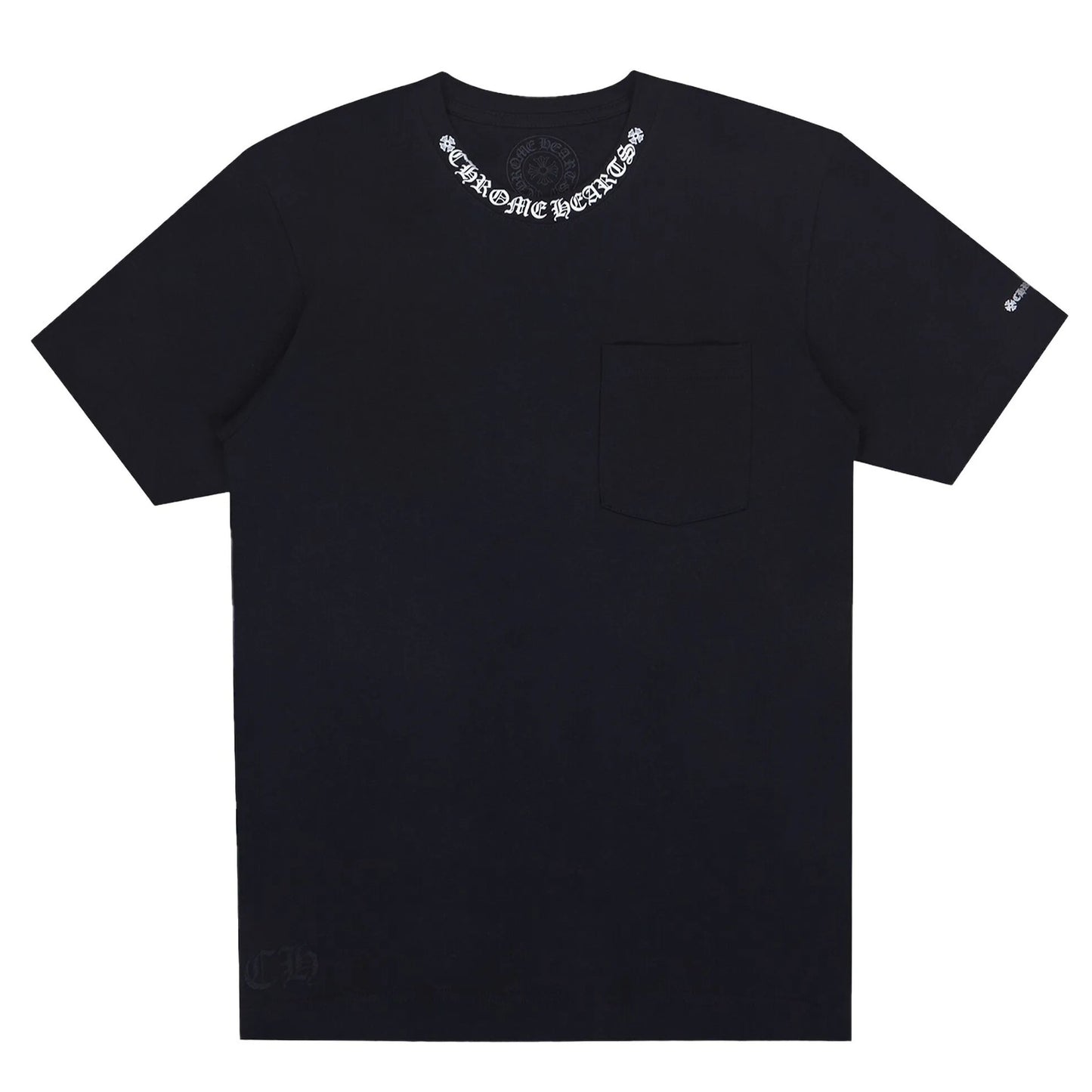 Chrome Hearts Neck Logo T-Shirt (BLACK)
