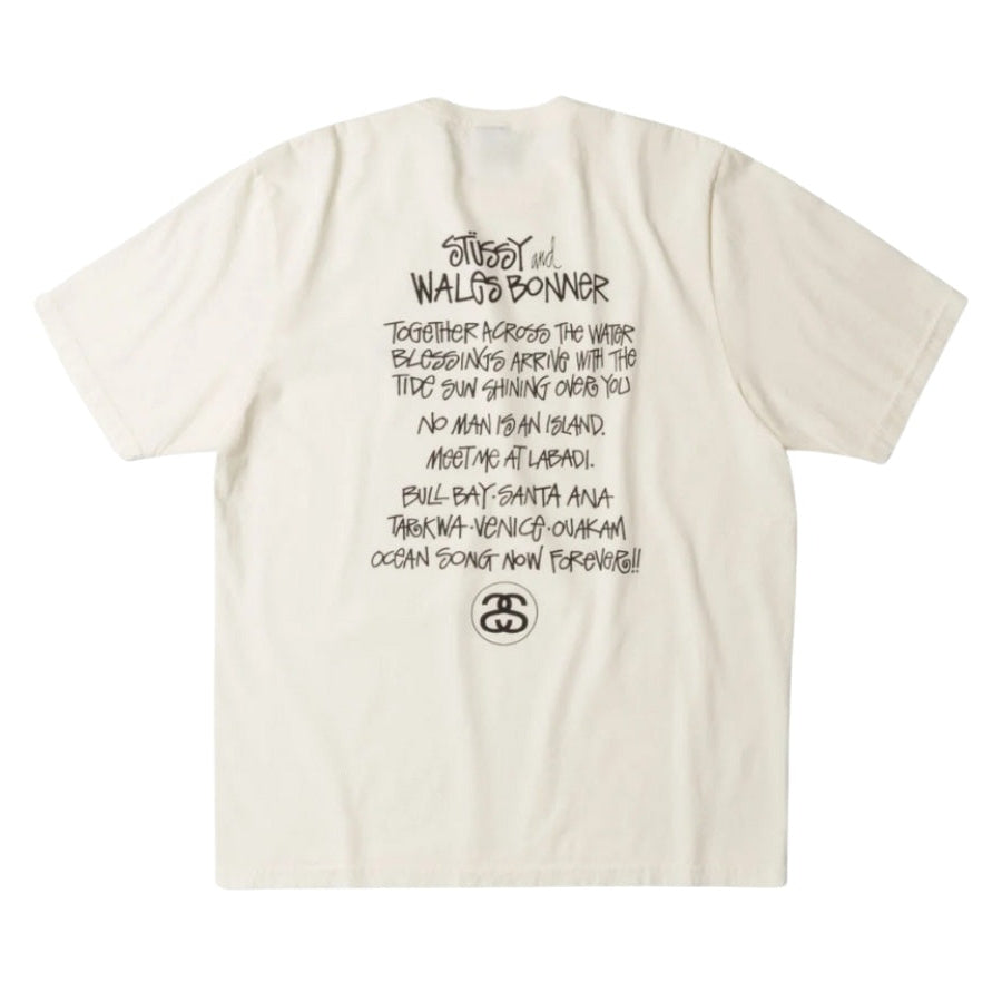 Stussy x Wales Bonner Tee Ocean song (IVORY)